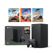 Microsoft Xbox Series X - Forza Horizon Bundle, 1 ТБ, чорний - Ігрова приставка